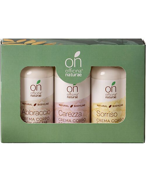 Officina Naturae Kit Body Cream - Abbraccio/Carezza/Sorriso - Edizione Limitata Creme e Olii