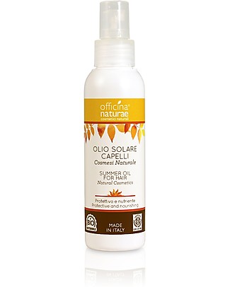 Officina Naturae Olio Capelli Solare, Protettivo e Nutriente - 100 ml Solari