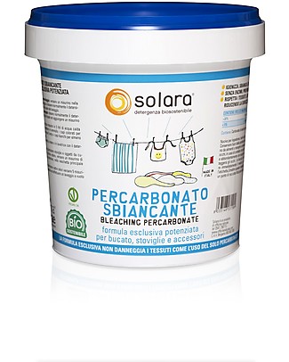 Officina Naturae Percarbonato Sbiancante per Bucato, Stoviglie e Accessori, 1 kg - Formula esclusiva potenziata Detergenza Casa