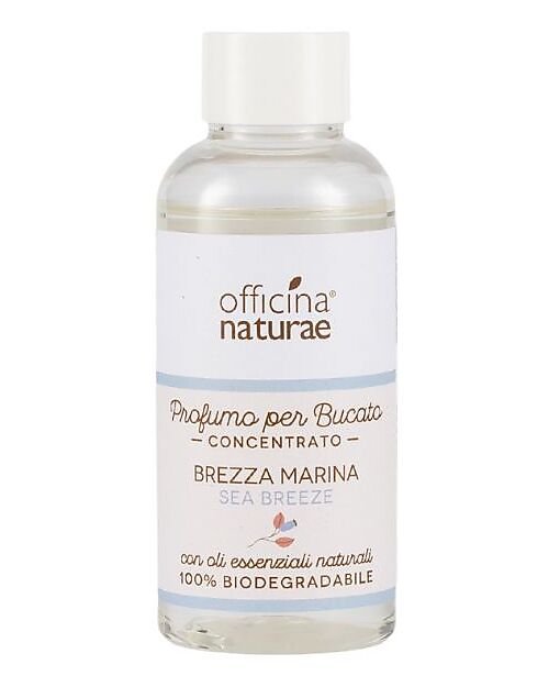 Officina Naturae Profumo per Bucato Concentrato - Brezza Marina - con Oli Essenziali Naturali - 100ml Detergenti per Bucato