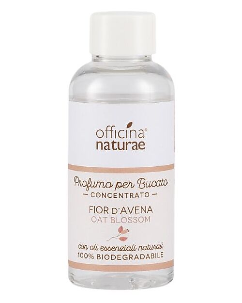 Officina Naturae Profumo per Bucato Concentrato - Fior d'Avena - con Oli Essenziali Naturali - 100ml Detergenti per Bucato