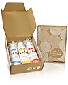 Officina Naturae Set Regalo EcoBio Natù - 3 fantastici prodotti naturali per il corpo! Bagno Doccia Shampoo