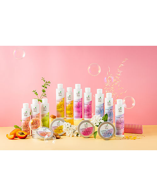 Officina Naturae Shampoo Disciplinante Capelli Lisci - Mandorla Dolce ed Altea Bio - 200ml - Certificato AIAB Bagno Doccia Shampoo