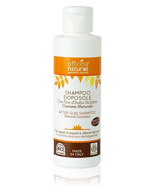 Officina Naturae Shampoo Doposole - Idratante e Lenitivo - Ecoflacone 150 ml Solari