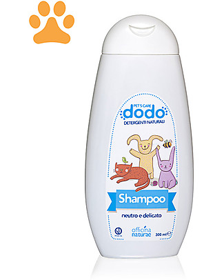 Officina Naturae Shampoo Ecologico per Animali Domestici, 300 ml - Neutro e delicato Animali Igiene