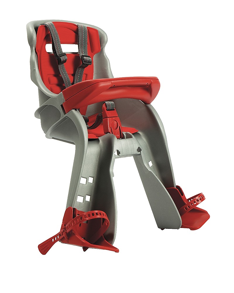 Seggiolino Bici Anteriore Tatoo Plus - Per Bambini 9 Mesi-3 Anni, Fino A 15 Kg, Colore Grigio Scuro - Foto 6