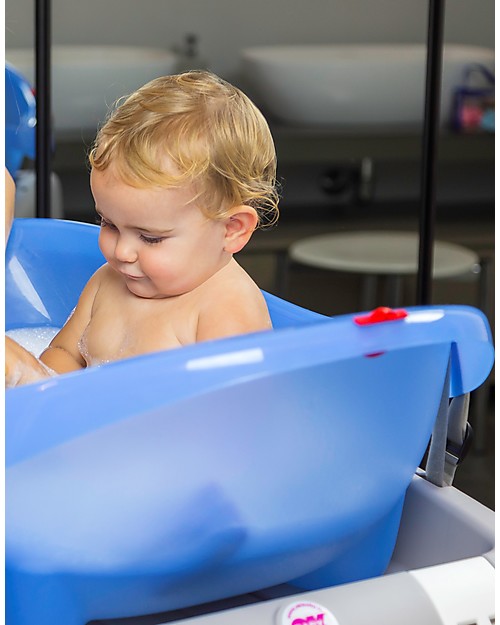 OKbaby Vaschetta Baby Laguna, Blu Trasparente - Ampia e Spaziosa! Vaschette e Accessori