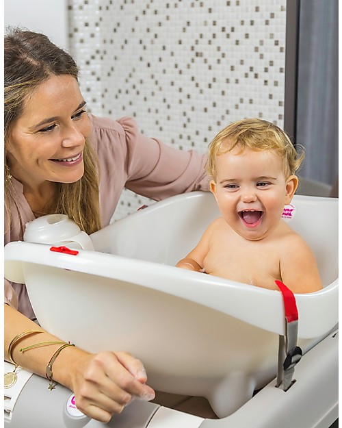 OKbaby Vaschetta Onda Baby, Bianco Perla - Ergonomica e Compatta! Vaschette e Accessori