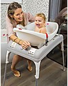 OKbaby Vaschetta Onda Baby, Bianco Perla - Ergonomica e Compatta! Vaschette e Accessori
