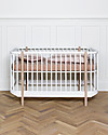 Oliver Furniture Lettino con Sbarre linea Wood, Bianco, 140x70 cm - Struttura modulare e trasformabile Letti Trasformabili