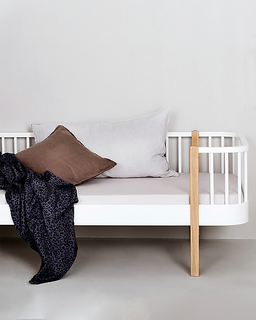 Oliver Furniture Letto Junior linea Wood, Quercia, 90x160 cm - Struttura modulare e trasformabile Letti Trasformabili