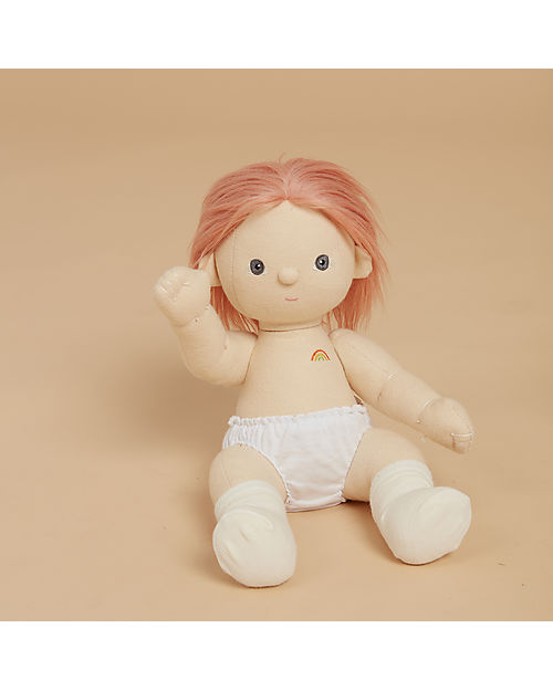 Olli Ella Bambola Dinkum Doll Dream - Birdie - 35 cm - 100% cotone Bambole