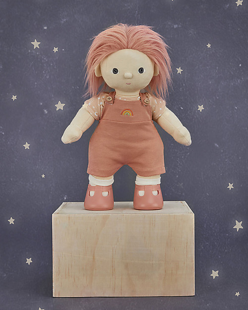 Olli Ella Bambola Dinkum Doll Dream - Birdie - 35 cm - 100% cotone Bambole
