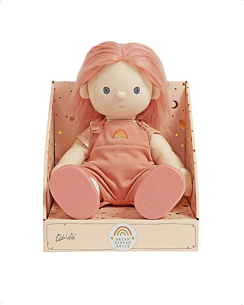 Olli Ella Bambola Dinkum Doll Dream - Birdie - 35 cm - 100% cotone Bambole