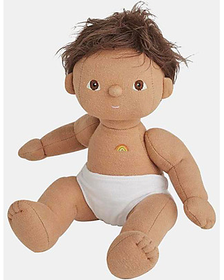 Olli Ella Bambola Dinkum Doll - Sprout - 35 cm - 100% cotone Bambole