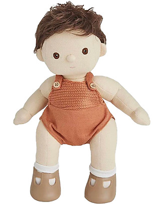 Olli Ella Bambola Dinkum - Peanut - 100% cotone Bambole
