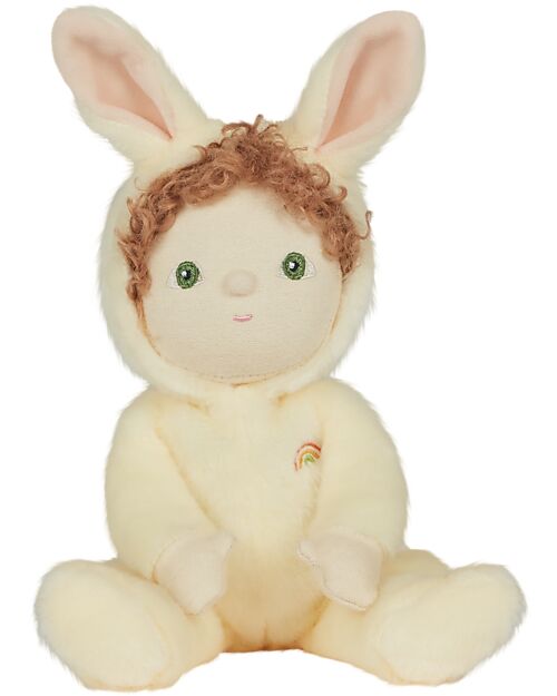 Olli Ella Bambola Dinky Dinkum - Babbit Bunny - Famiglia di Coniglietti - Crema Bambole