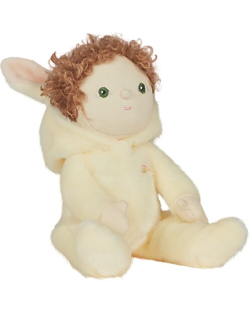 Olli Ella Bambola Dinky Dinkum - Babbit Bunny - Famiglia di Coniglietti - Crema Bambole