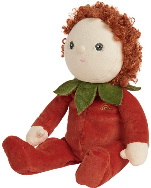 Olli Ella Bambola Dinky Dinkum - Polly Poinsettia - Amici del Bosco - Morbido Cotone Bambole