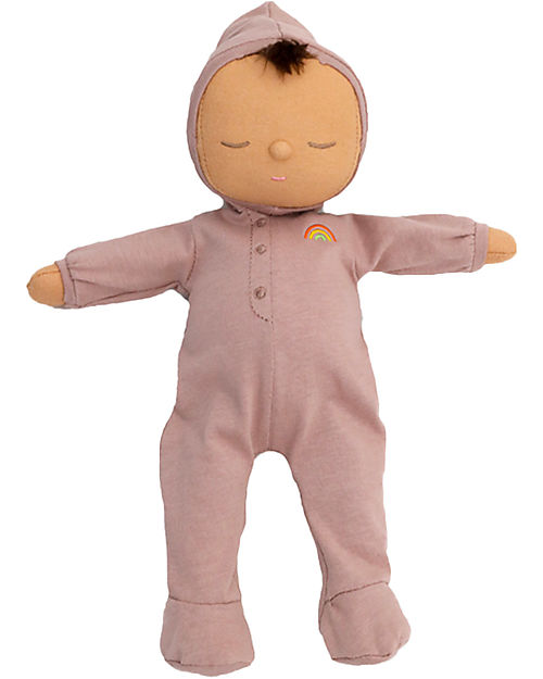 Olli Ella Bambola Dozy Dinkum Doll - Pip - 32 cm - 100% Cotone - Lavanda Bambole