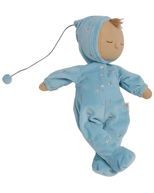 Olli Ella Bambola Dozy Dinkum Lullaby - Leo - Azzurro Bambole