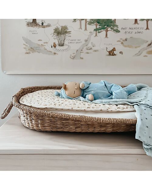 Olli Ella Bambola Dozy Dinkum Lullaby - Leo - Azzurro Bambole