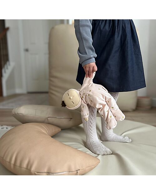 Olli Ella Bambola Dozy Dinkum Lullaby - Luna - Rosa Bambole