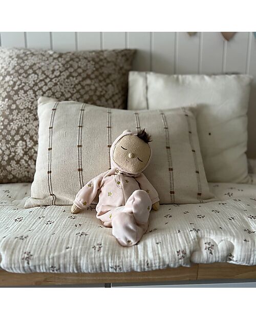 Olli Ella Bambola Dozy Dinkum Lullaby - Luna - Rosa Bambole