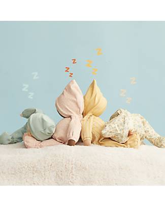 Olli Ella Bambola Dozy Dinkum - Pickle Blossom - 100% Cotone - Crema Bambole