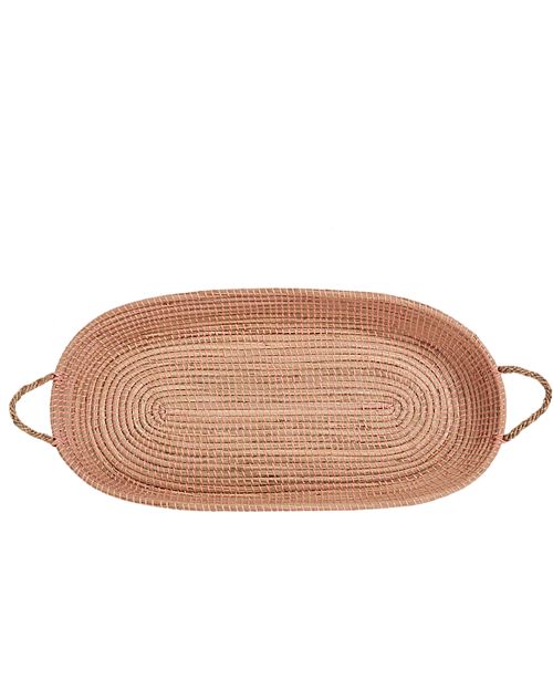 Olli Ella Cestino Fasciatoio Reva - Rosa - 6 kg - Fatto a mano! Fasciatoi