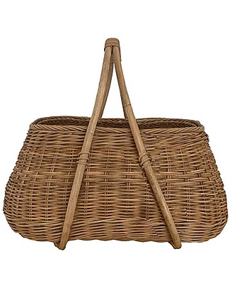 Olli Ella Cestino in Rattan - Mosey - Fatto a Mano! Contenitori Portaoggetti