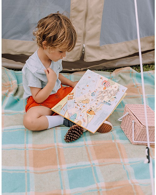 Olli Ella Cestino Piki, Rosa 23 x 15 x 15 cm - Fair trade, fatto a mano! Cestini in Vimini