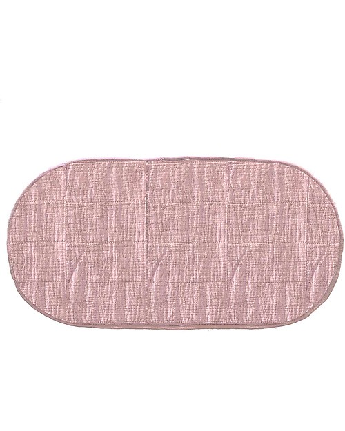 Olli Ella Inserto Deluxe per Cestino Fasciatoio, Rosa - Cotone bio Fasciatoi