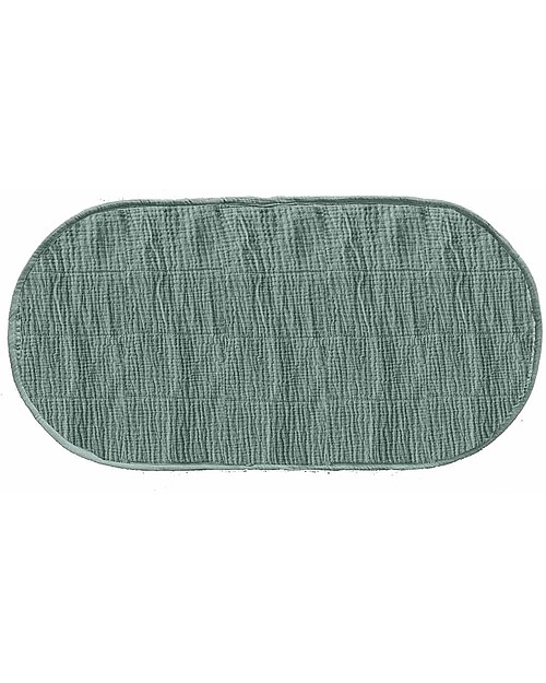 Olli Ella Inserto Deluxe per Cestino Fasciatoio, Salvia - Cotone bio Fasciatoi