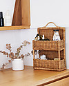 Olli Ella Mensola da Parete - Rattan - 26x10x39 cm Mensole