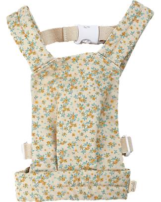 Olli Ella Mini Marsupio per Bambola Dinkum Pickle Blossom - Crema Accessori Bambole
