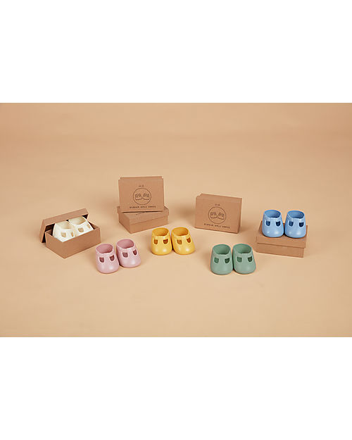 Olli Ella Scarpe per Bambola Dinkum Doll - Blu Airone Accessori Bambole