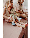 Olli Ella Scarpe per Bambola Dinkum Doll - Blu Airone Accessori Bambole