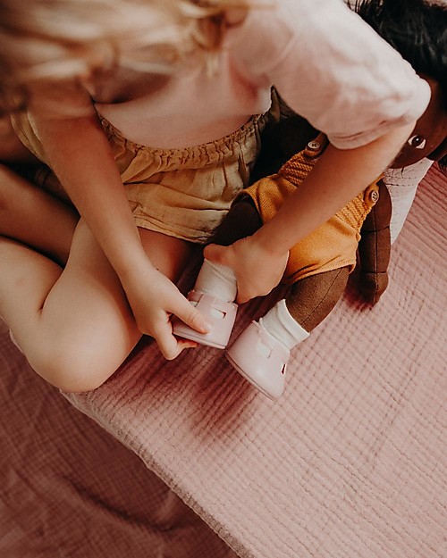Olli Ella Scarpe per Bambola Dinkum Doll - Rosa Malva Accessori Bambole
