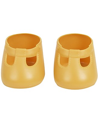 Olli Ella Scarpe per Bambola Dinkum - Giallo Mais Accessori Bambole