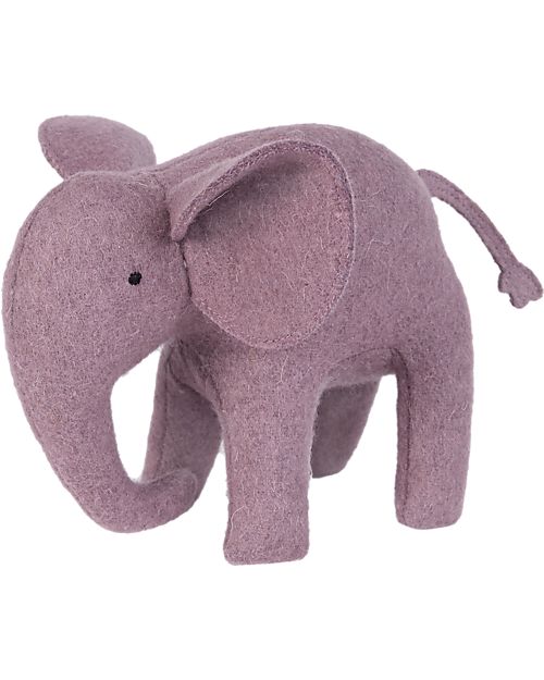 Olli Ella Set 3 Peluche Animali del Safari -  Fatti a Mano - Morbido Misto Lana Peluche
