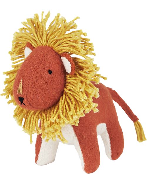 Olli Ella Set 3 Peluche Animali della Savana -  Fatti a Mano - Morbido Misto Lana Peluche