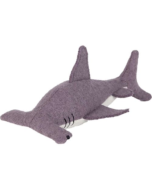 Olli Ella Set 3 Peluche Animali Marini -  Fatti a Mano - Morbido Misto Lana Peluche