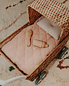 Olli Ella Set Piumino e Federa per Carrozzina per Bambole Strolley - Rose Accessori Bambole
