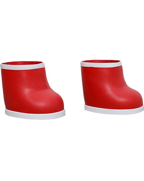 Olli Ella Set Vestiti Rainy - per Bambola Dinkum Doll - Rosso - 100% Cotone Accessori Bambole