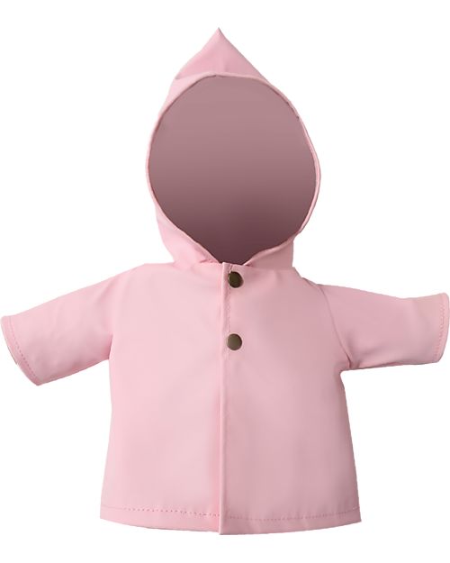 Olli Ella Set Vestiti Rainy - Rosa - per Bambola Dinkum Doll - 100% Cotone Accessori Bambole