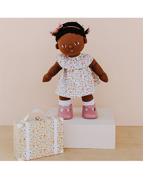 Olli Ella Set Vestiti Travel Togs - per Bambola Dinkum Doll - Prairie Floral - 100% Cotone Accessori Bambole
