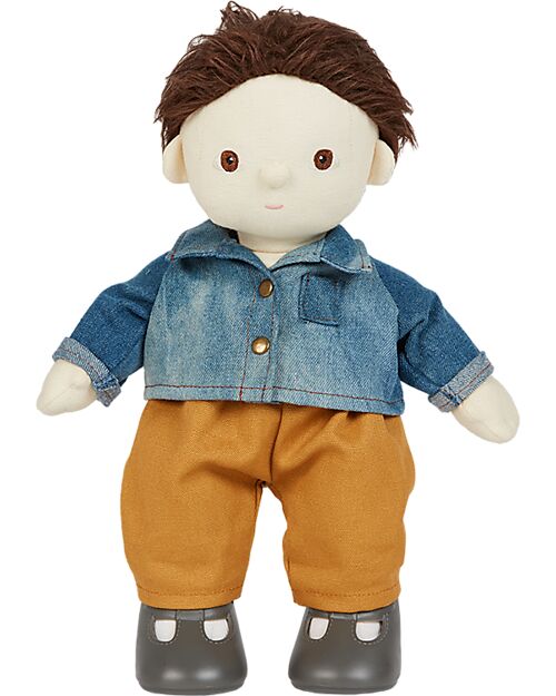 Olli Ella Set Vestiti Travel Togs per Bambola Dinkum Doll - Salvia - 100% Cotone Accessori Bambole