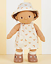 Olli Ella Set Vestiti Una Rainbow - per Bambola Dinkum Doll - Avorio - 35 cm - 100% Cotone Accessori Bambole