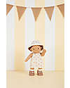 Olli Ella Set Vestiti Una Rainbow - per Bambola Dinkum Doll - Avorio - 35 cm - 100% Cotone Accessori Bambole
